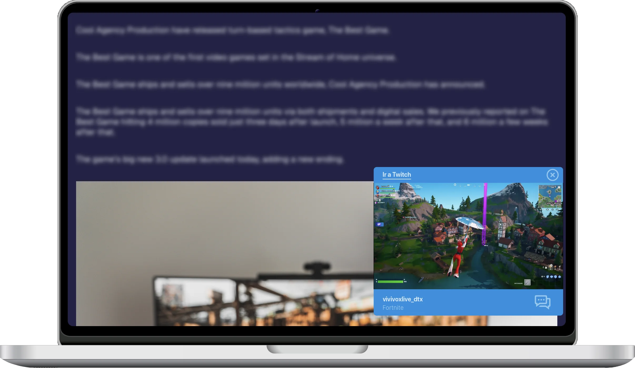 Streamer View