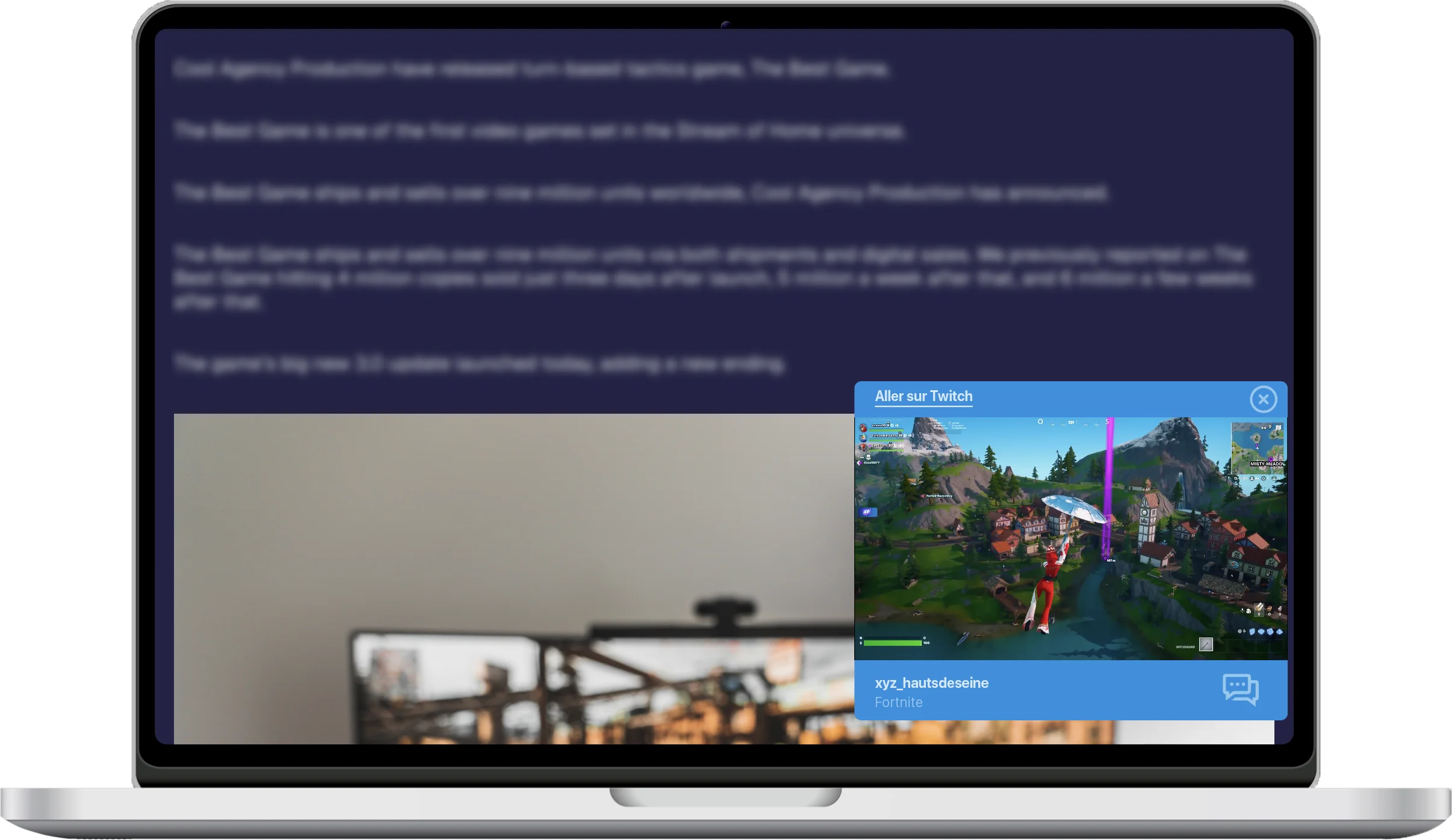 Streamer View